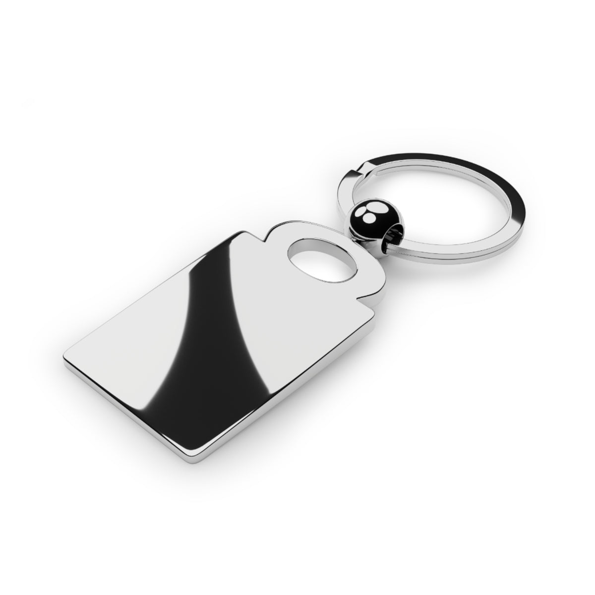 Breast Cancer Awareness — Gothic Floral Photo Keychain