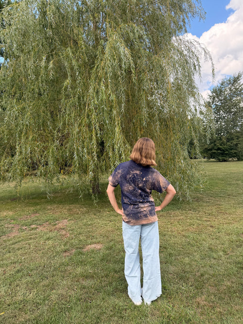 Custom Hand Painted T-Shirt – Personalized Wearable Art, Unique Gift Idea, Original Painted Tee Made Just for You