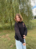 Hand Painted HTTYD Hoodie – Toothless Bleach Dye Sweatshirt, Unique Dragon Fan Gift, One-of-a-Kind Wearable Art
