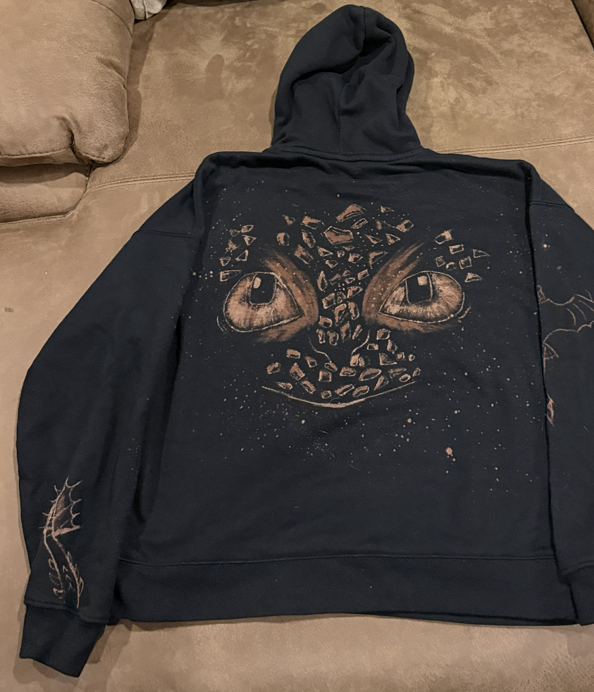 Hand Painted HTTYD Hoodie