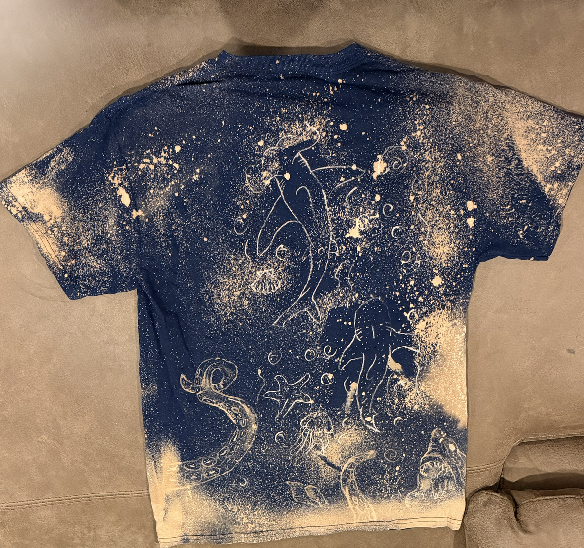 Hand Painted Sea Creatures T-Shirt