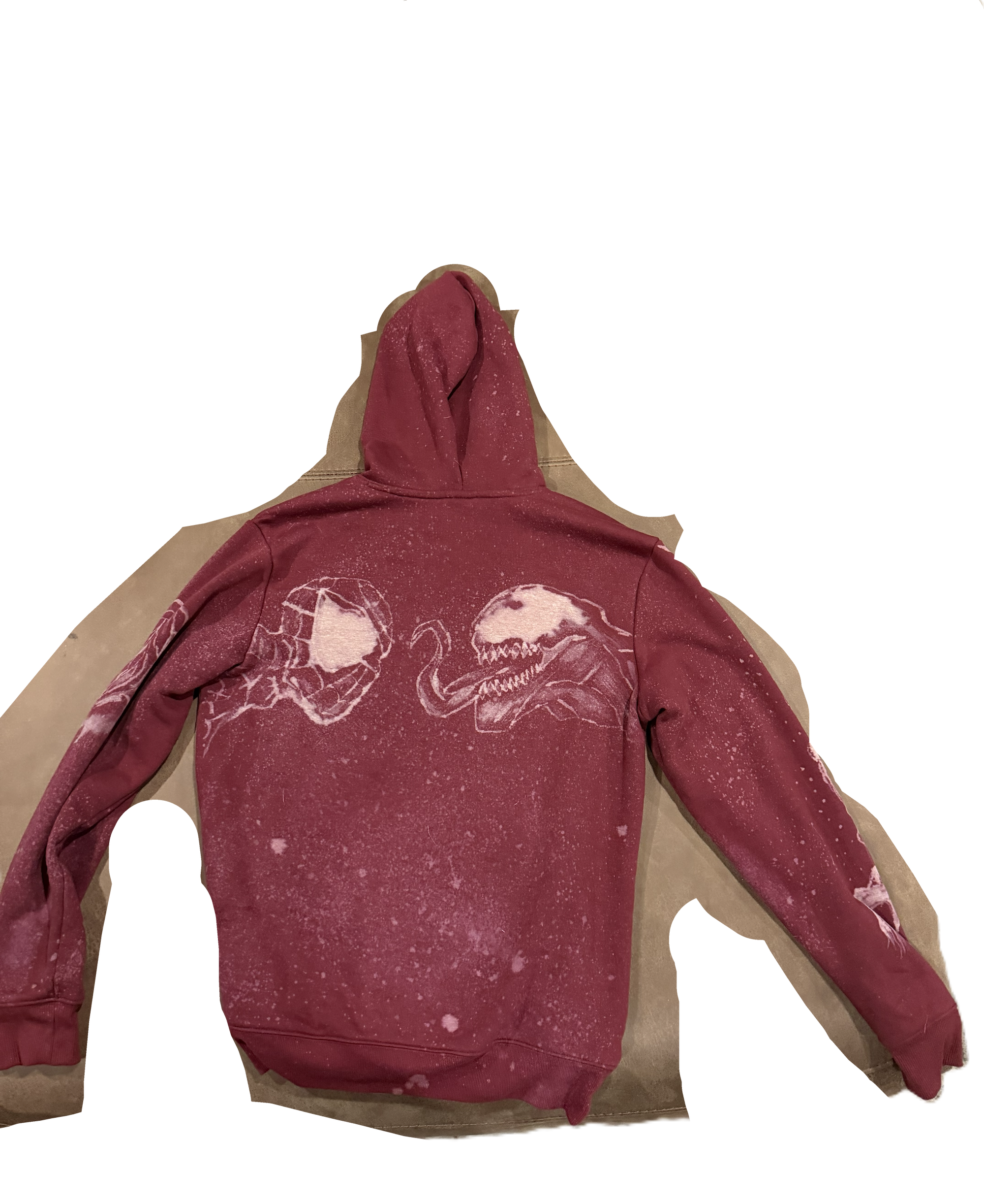 Hand Painted Spider-Man Hoodie