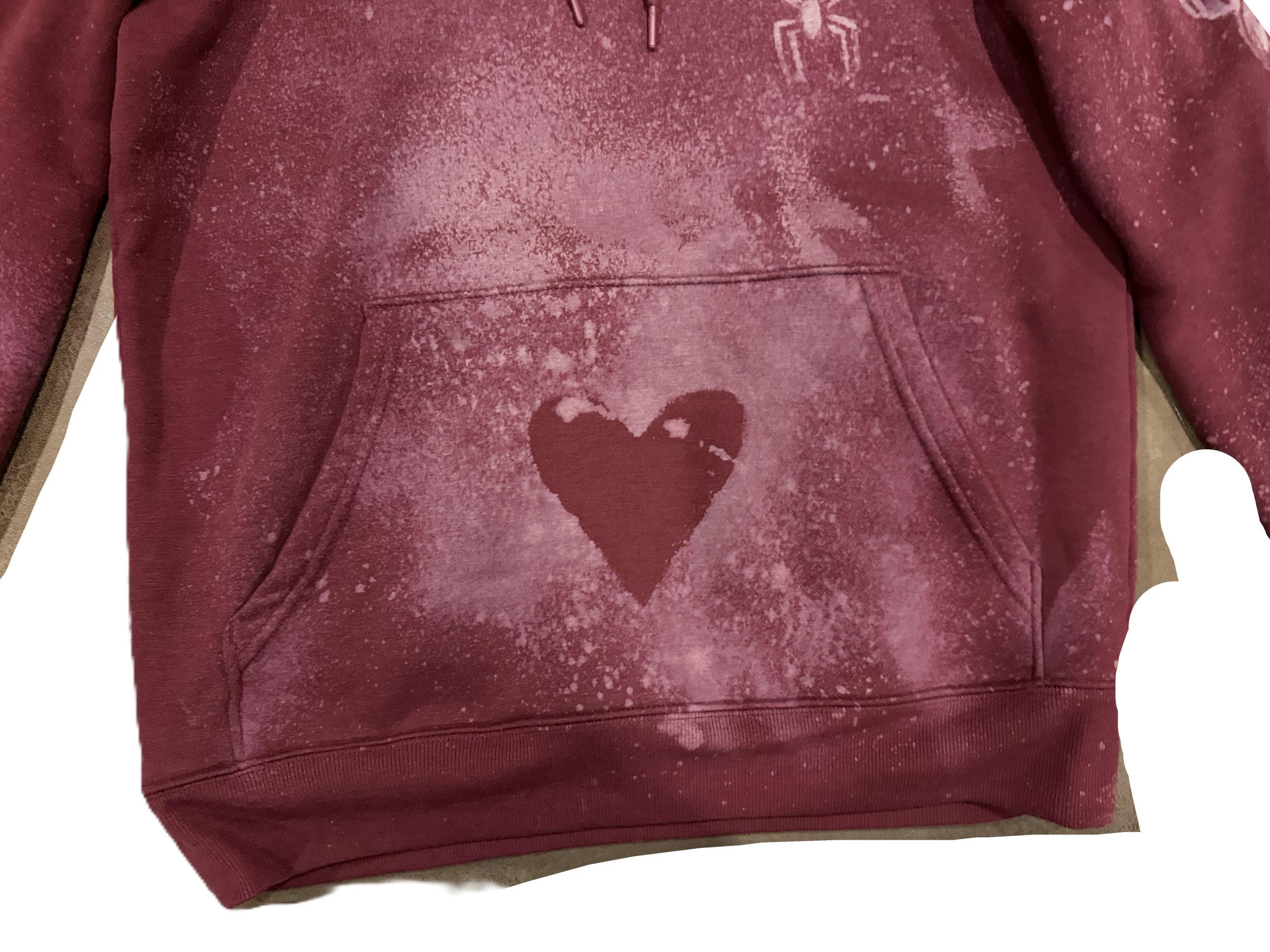 Hand Painted Spider-Man Hoodie