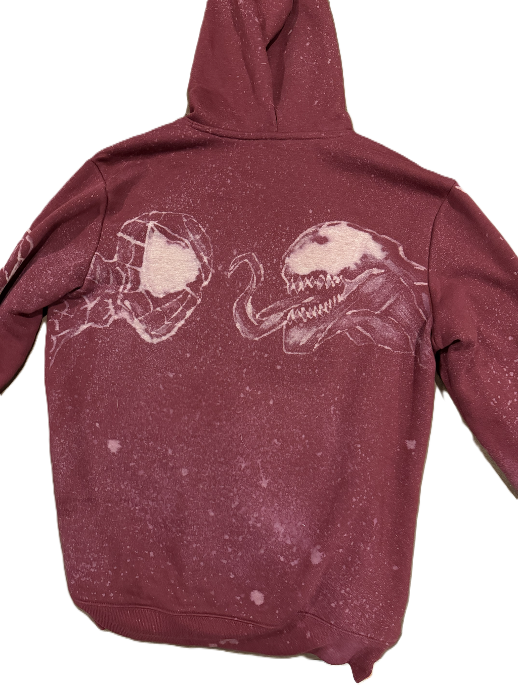 Hand Painted Spider-Man Hoodie