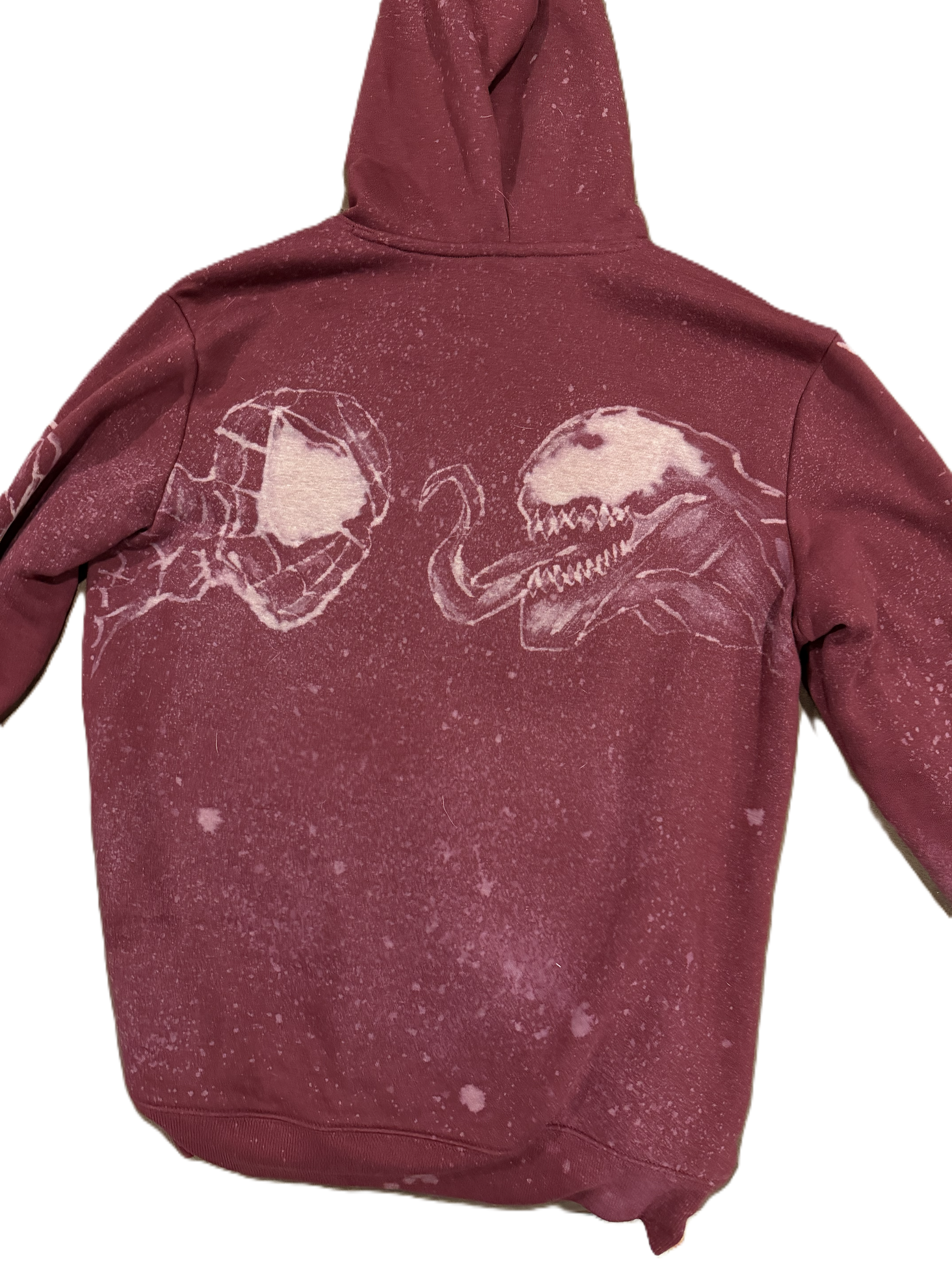 Hand Painted Spider-Man Hoodie